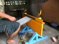 homemade silkscreen stretcher