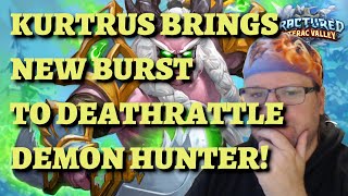 Deathrattle Demon Hunter deck guide and gameplay (Hearthstone Fractured in Alterac Valley) Deathrattle Demon Hunter deck guide and gameplay (Hearthstone Fractured in Alterac Valley)