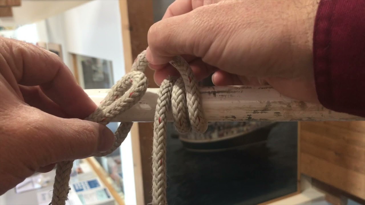 How to Tie Slippery Rolling Hitch YouTube