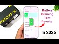 POCO F7 Battery Draining Test in 2026 Results 🔥🔥🔥 #poco #pocof7 