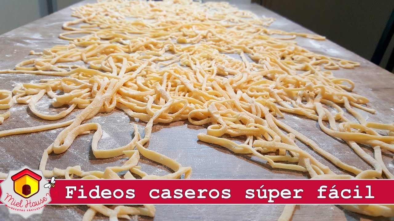 ventilador Prestigio Sin FIDEOS CASEROS fáciles SIN MAQUINA en minutos! - YouTube