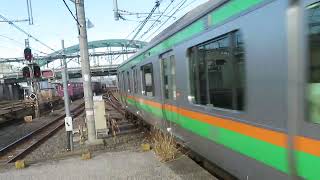 貨物EH500　E231系　大宮駅発車