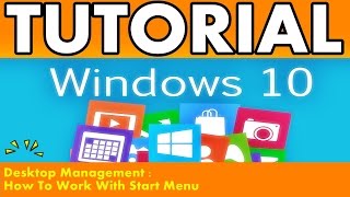 Windows 10 Primer Tutorial   How To Work With Start Menu