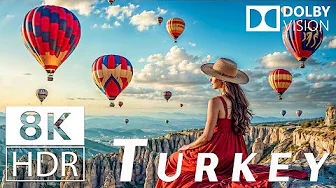 TURKEY 8K HDR 60FPS Dolby Vision | Cinematic Journey