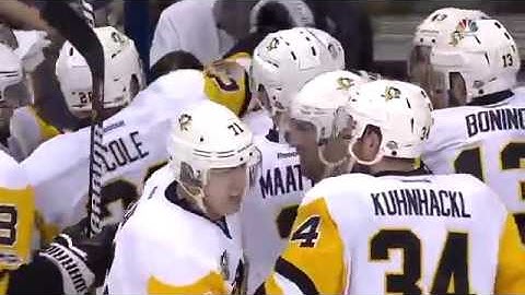 Jake Guentzel Hat-Trick Overtime Goal - Game 3 Penguins @ Blue Jackets 2017 Playoffs