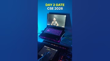 DAY 2 GATE CSE 2026 STUDY VLOG #IIT #IISC #IITBOMBAY #GATECSE #GATE2026 #GATECSE2026