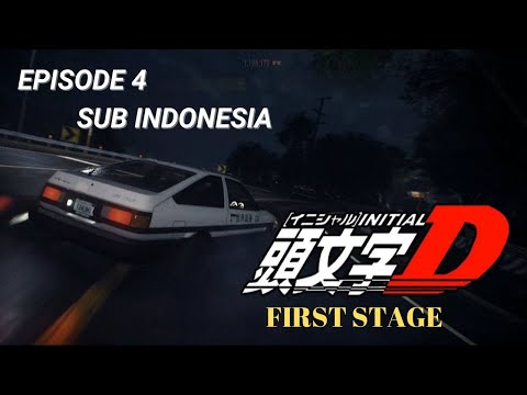 INITIAL D FIRST STAGE EPISODE 4 FULL SUBTITLE INDONESIA | AE86 VS RX7 FD