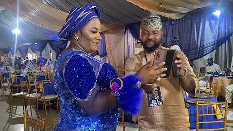TOP ACTORS ARRIVE ABBEY LANRE 60TH BIRTHDAY: MUSIC BY K1 DE ULTIMATE WASIU AYINDE