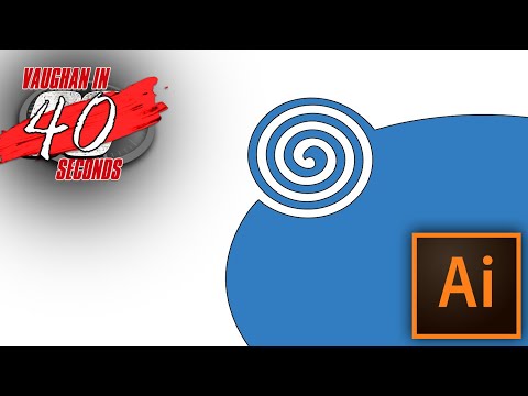 Video: Waar is de twirl-tool in Illustrator?