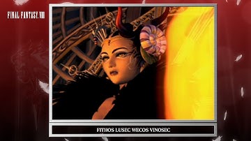 [Video Soundtrack] FITHOS LUSEC WECOS VINOSEC [FINAL FANTASY VIII]