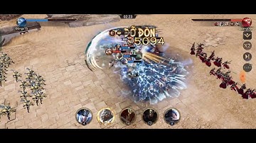 Garena Cái Thế Tranh Hùng - test Chúc Dung sever s177