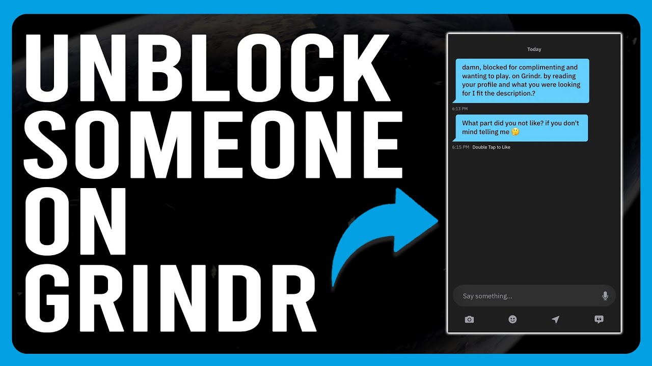 If I Unblock Someone On Grindr