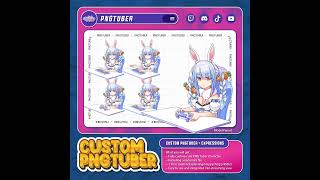 OPEN for custom PNGTuber models.. Feel free to DM us for more details! #pngtuber #opencommissions