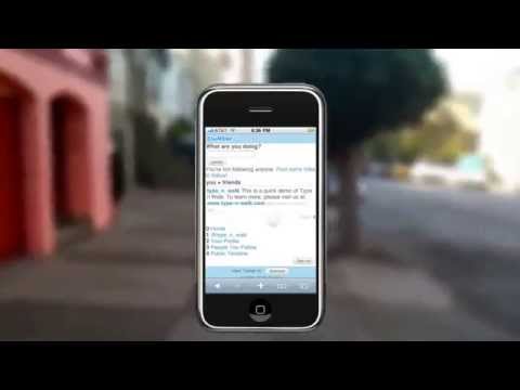 CheoBlog - Type n Walk   iPhone App Demo