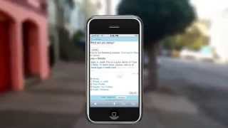 CheoBlog - Type n Walk   iPhone App Demo