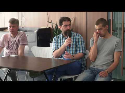 Artist talk #8 Константин Учитель, Максим Фомин, Владимир Кузнецов, Андрей Пронин