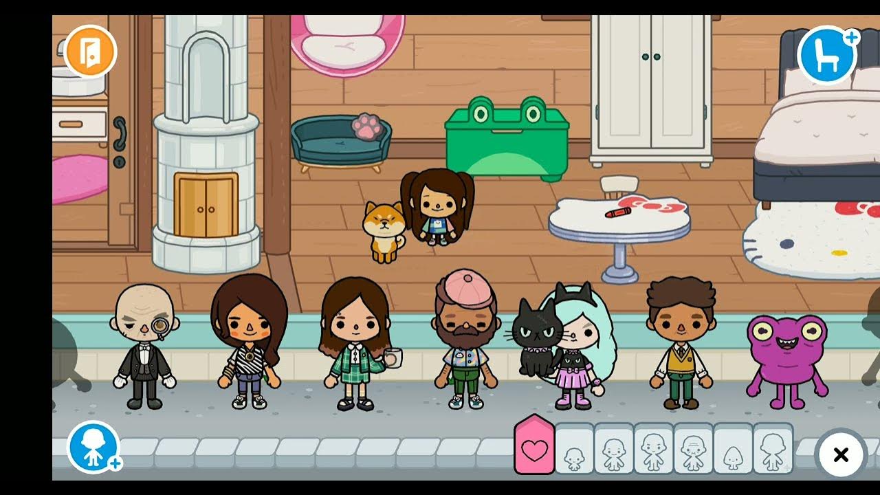 така бока ни любимоя дочь. 1. секретные крампеты в тока бока. как сделать родителей в тока бока. тока бока дети и родители.