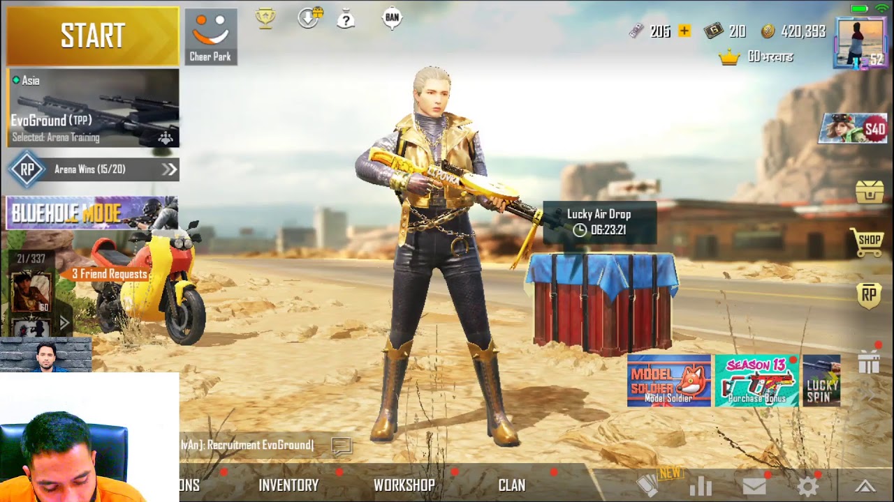 THE GUJJU GAMING || PUBG LIVE || Ha MOJ Ha || Gujarati Pubg || Gujju || Pubg Mobile ||