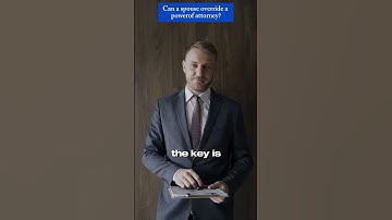 Can a spouse override a power of attorney