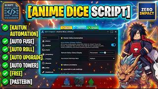 Anime Dice Auto fuse, Auto kaitun | Script Pastebin