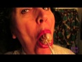 Asmr old rich lady eating dessert