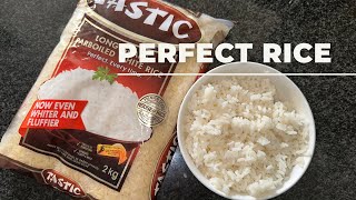 How to cook perfect rice for beginners | South Africa