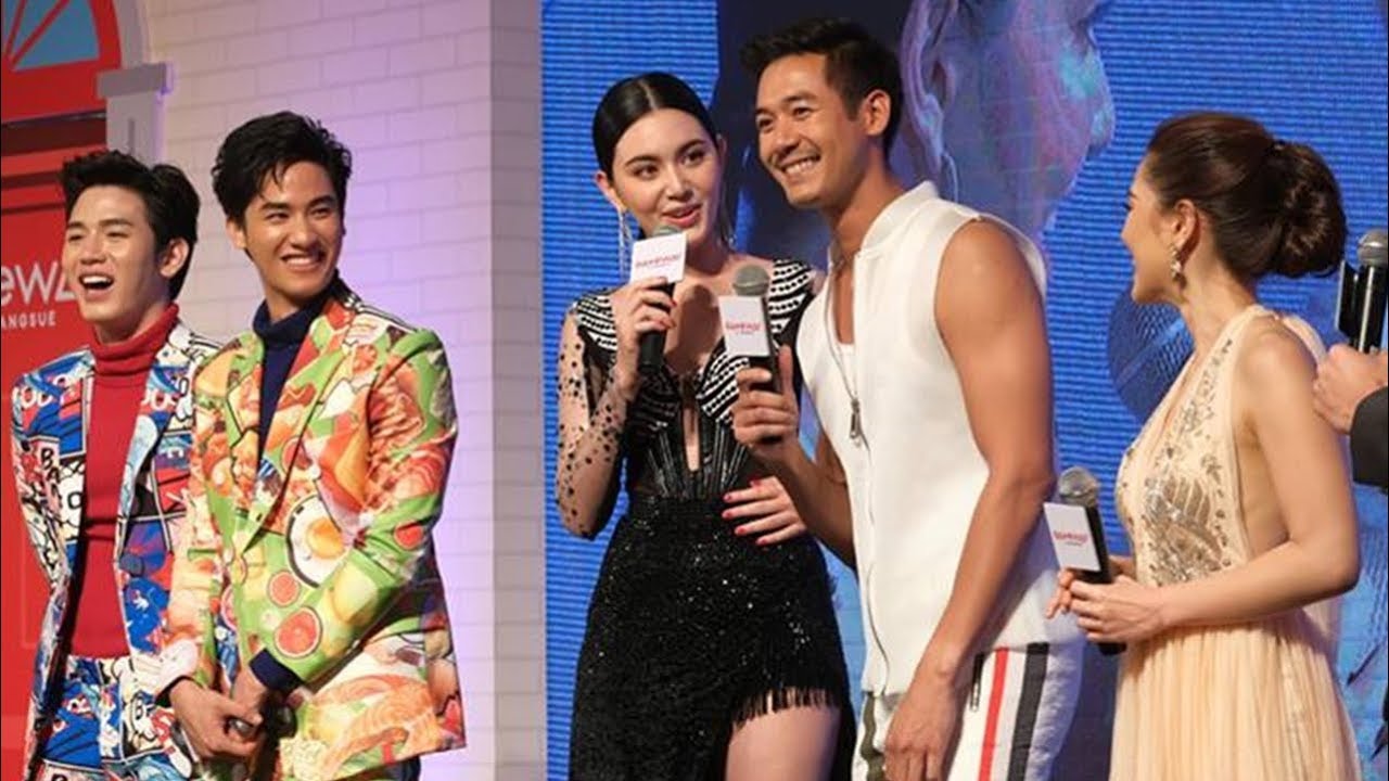 Mai Davika & Weir Sukollawat ..Grand opening Gateway at Bangsue