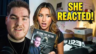 Sam Frank Reacts to My Book LIVE - I Wasn't Expecting This!