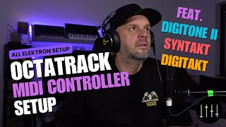 Octatrack + Midi Controller Setup feat. Digitone II & Syntakt & Digitakt