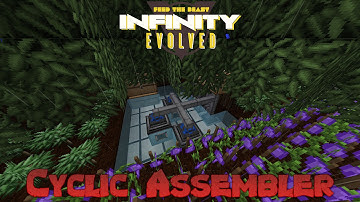 FTB Infinity Evolved - Automating Crafting for Multifarm