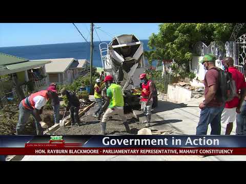 GOVERNMENT IN ACTION - Checkhall Road Rehabilitation