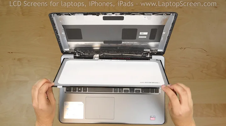 How to replace screen on Dell Inspiron 15 5000