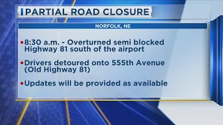 Madison County Partial Road Closure
