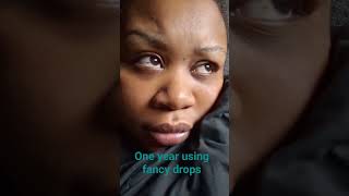 Been using fancy drops for a year my eyes are like a dark honey now