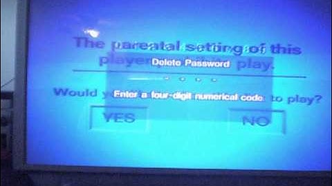 how to unlock a ps2 parental controls
