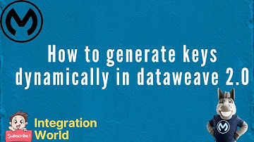 How to generate keys dynamically in dataweave 2 0