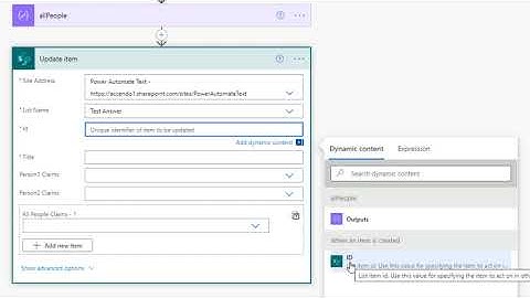 How to update a SharePoint Person column in Power Automate with multiple people.