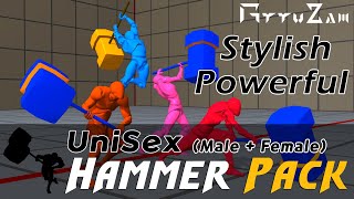 [Grruzam] Stylish Hammer Pack(Unisex) Promotion.