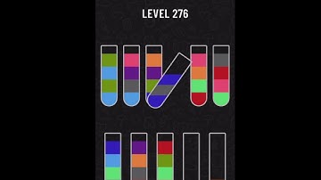 Water Sort Puzzle Level 276