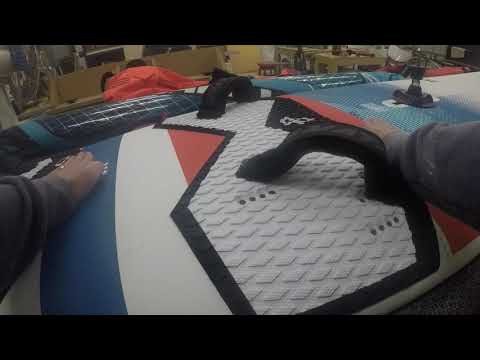 Windsurfing getting planning technique; to avoid going upwind