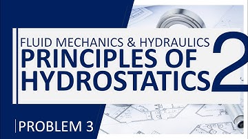 Fluid Mechanics and Hydraulics - Principles of Hydrostatics Problem 3