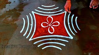 Thai madham small padikolam|friday kolam|pandaga muggulu|Beautiful super rangoli|Creative rangolis