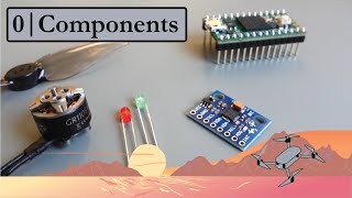 0 | You can build a drone with less than 40 components