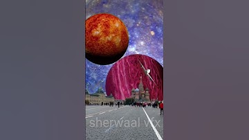 Planetary Collision: Cataclysmic Power of Falling Planets #vfxworld #planets #vfx #kinemaster