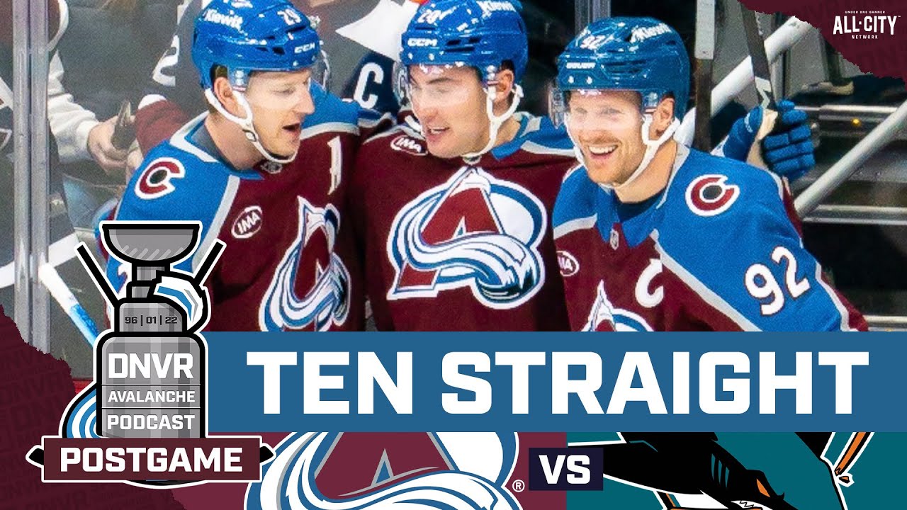 Nathan MacKinnon and the Colorado Avalanche dominate San Jose 