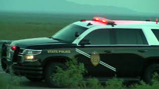 Scene where body was found along I-10, west of Las Cruces