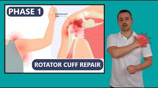 Best Rotator Cuff Exercises | Tear Surgery/Repair, According to Science | Phase 1 (Week 2-6)