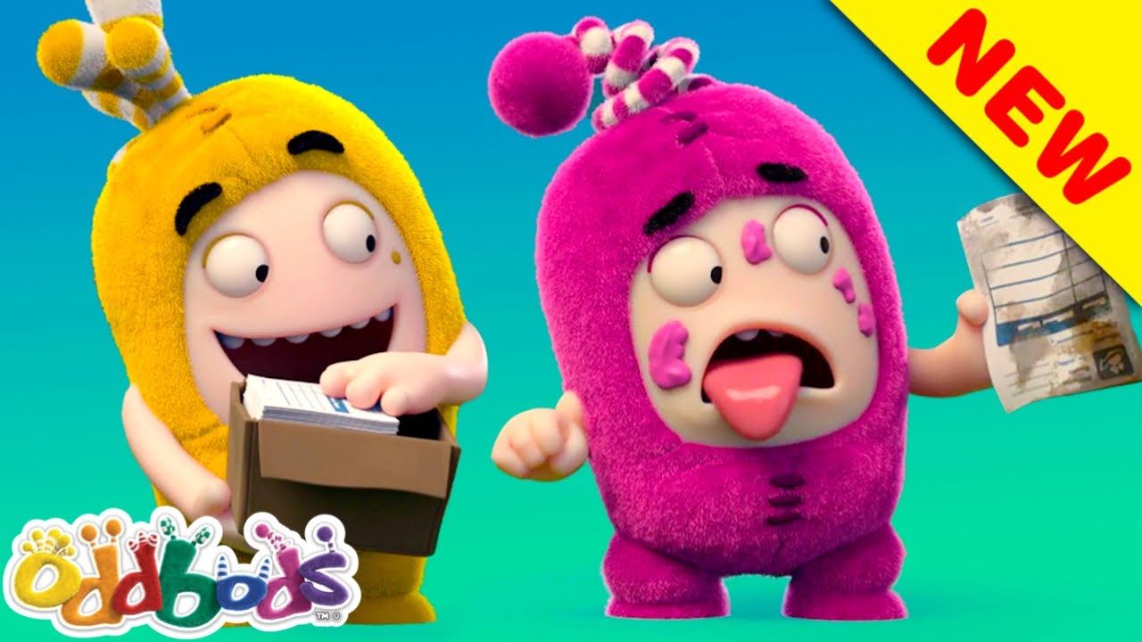 Funny Cartoon Videos for Kids | Newt Helps A Friend | Oddbods and FRIENDS