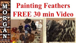 How to Paint Birds and Feathers, Oil Painting Lesson  - Jason Morgan