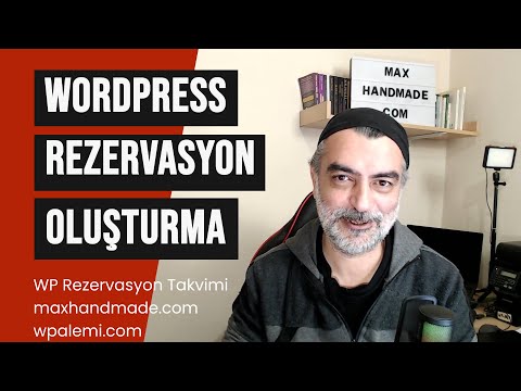 WordPress Rezervasyon İdarəetmə: WP Rezervasyon Təqvim İcmalı - PULSUZ